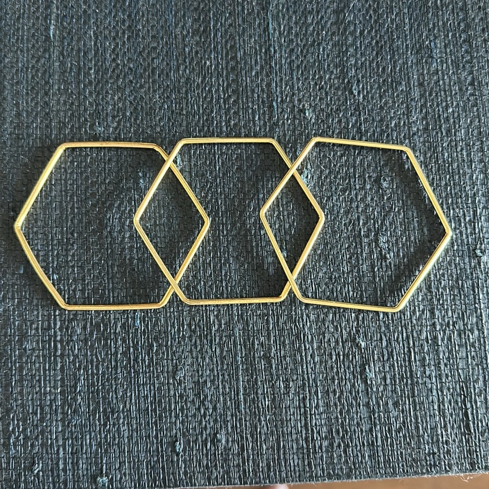Trio bangle bracelets